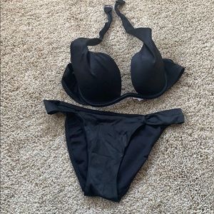 Black Victoria secret bikini